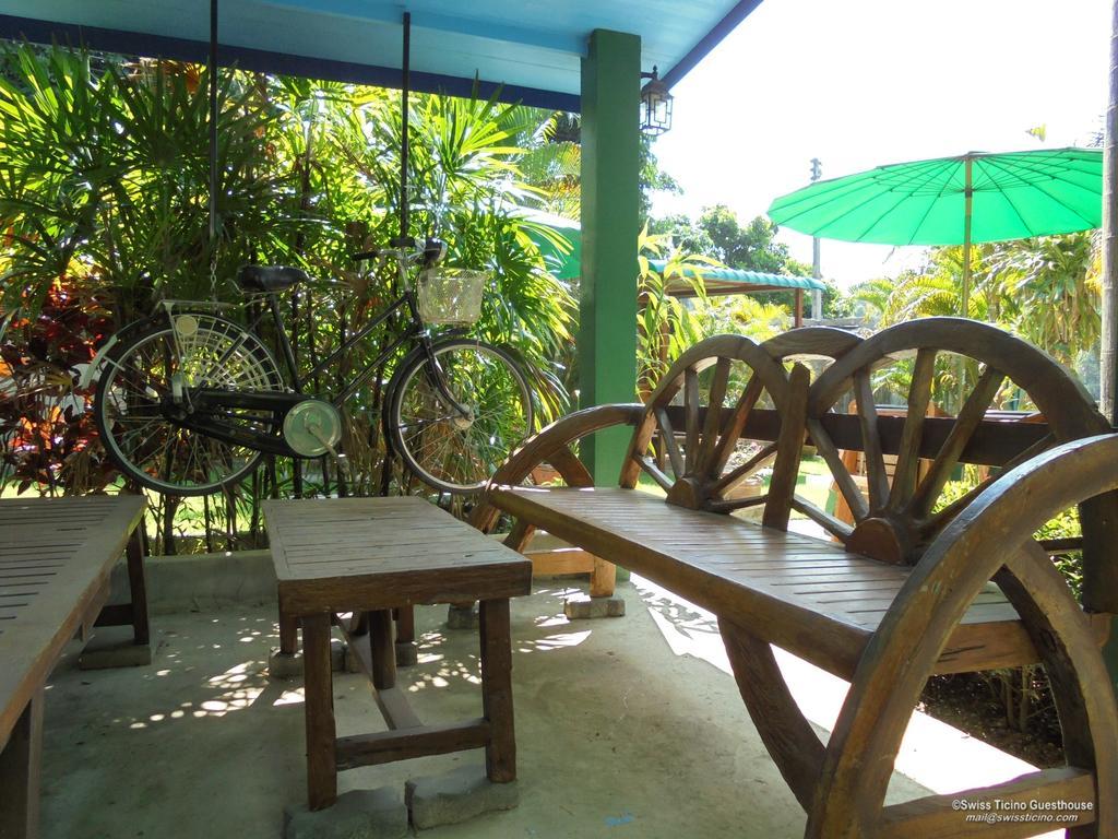Swiss Ticino Guesthouse & Restaurant Mae Wang Bagian luar foto