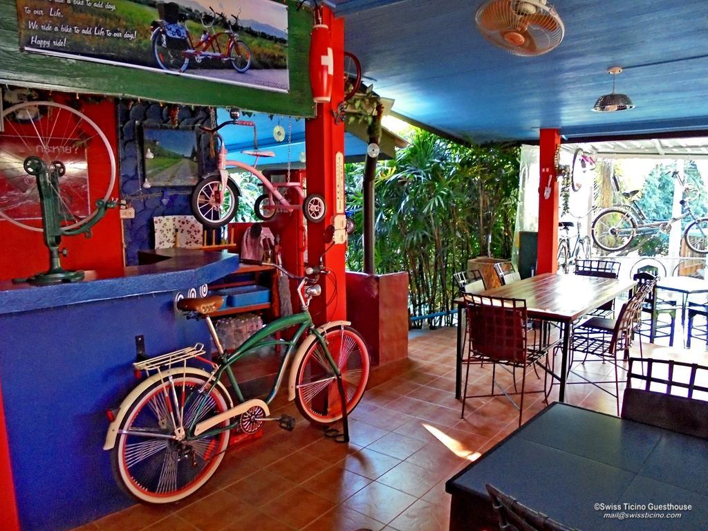 Swiss Ticino Guesthouse & Restaurant Mae Wang Bagian luar foto