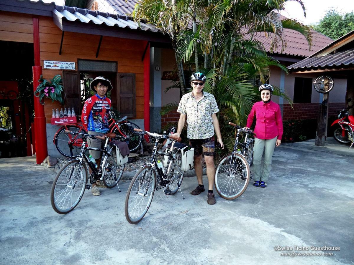 Swiss Ticino Guesthouse & Restaurant Mae Wang Bagian luar foto