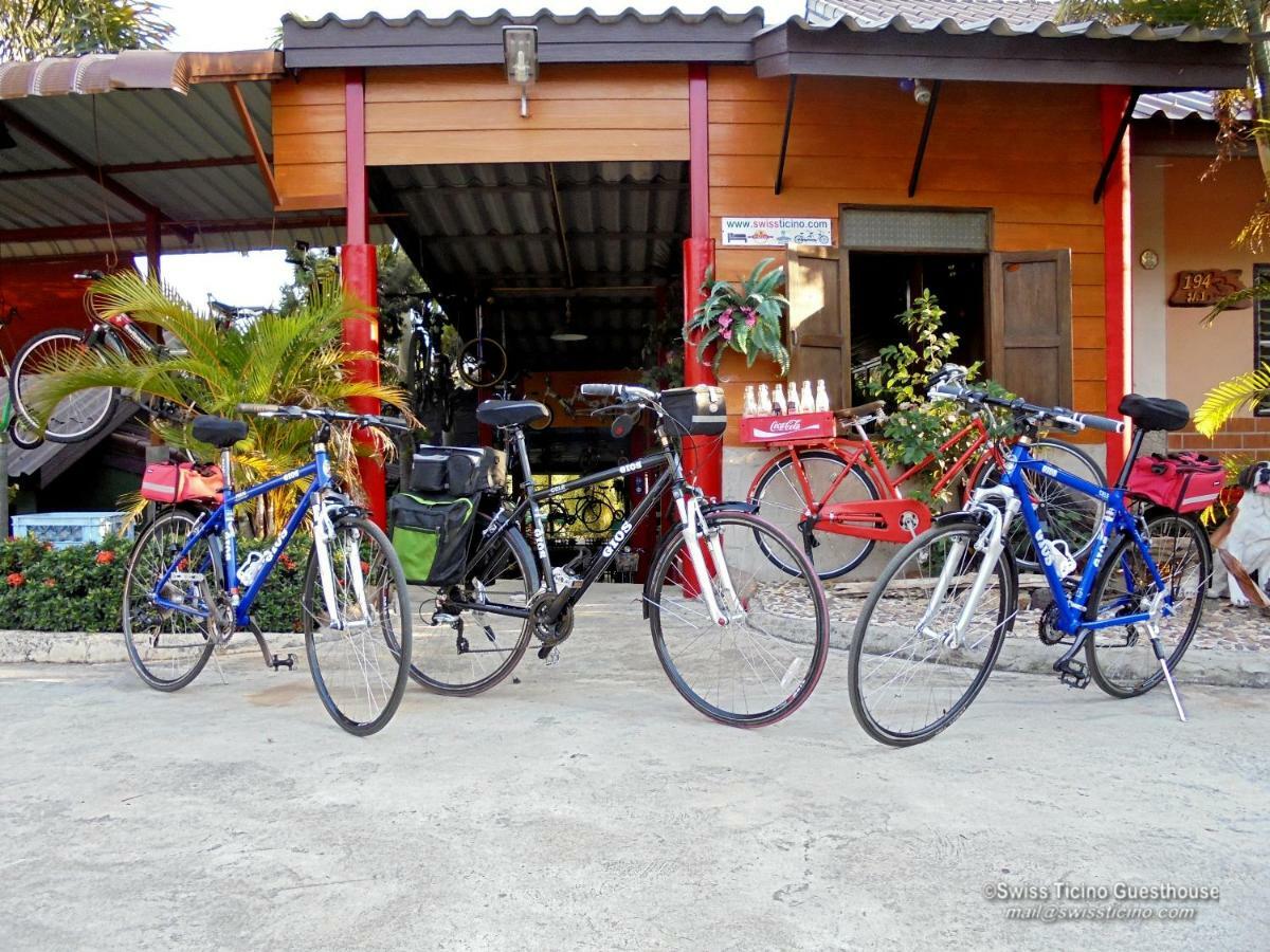 Swiss Ticino Guesthouse & Restaurant Mae Wang Bagian luar foto