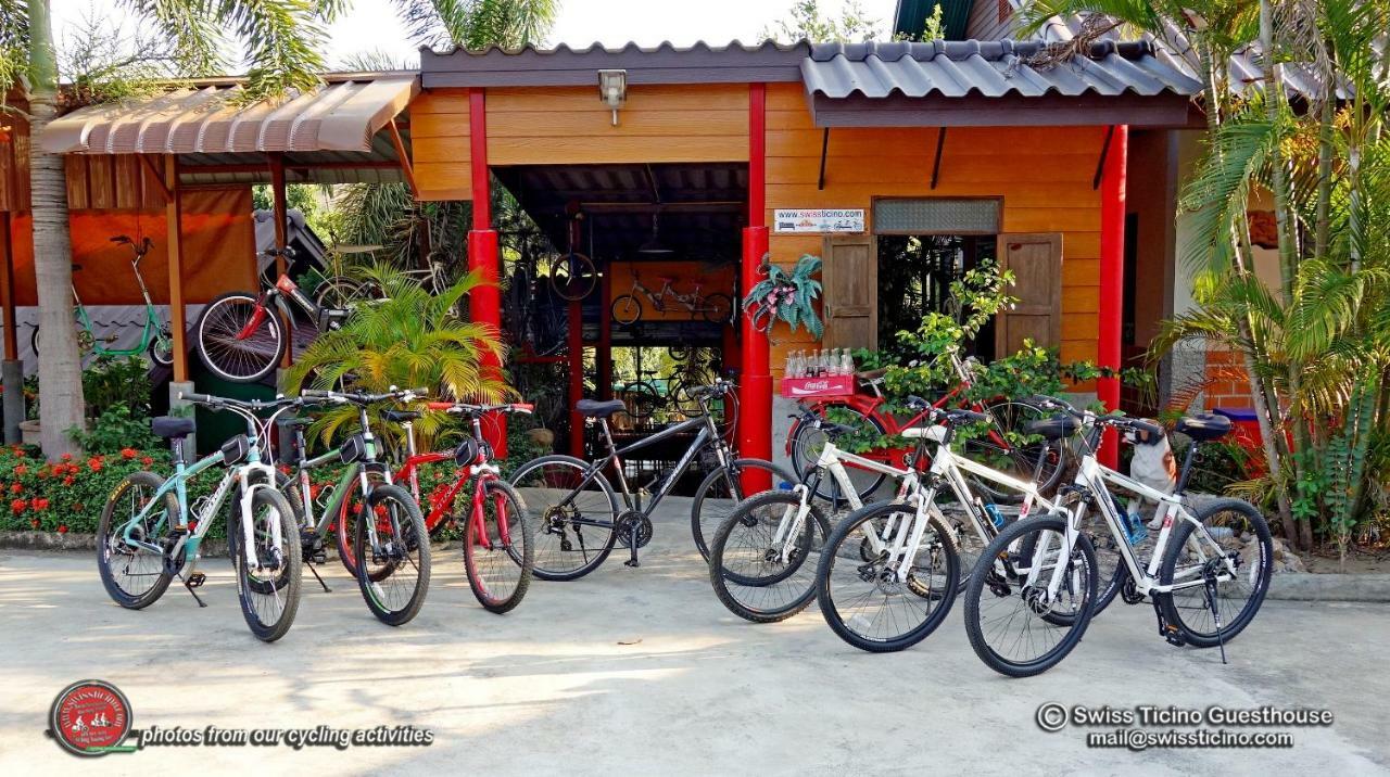 Swiss Ticino Guesthouse & Restaurant Mae Wang Bagian luar foto